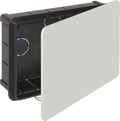 Caja de conexión de empotrar. De 200 x 130 x 60 mm. Tapa con garra metálica. 614 Solera