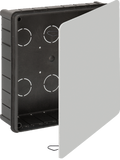 Caja de conexión de empotrar. De 200 x 200 x 65 mm. Tapa con garra metálica. 620 Solera
