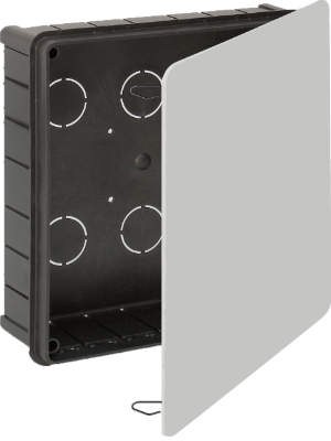Caja de conexión de empotrar. De 200 x 200 x 65 mm. Tapa con garra metálica. 620 Solera