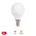 Bombilla LED esférica 6W E14 4200K - Libertina REF: 200690073