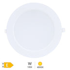 Downlight empotrable LED redondo Dumba 18W 4000K Blanco
