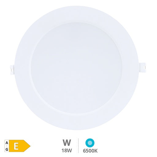 Downlight empotrable LED redondo Dumba 18W 4000K Blanco